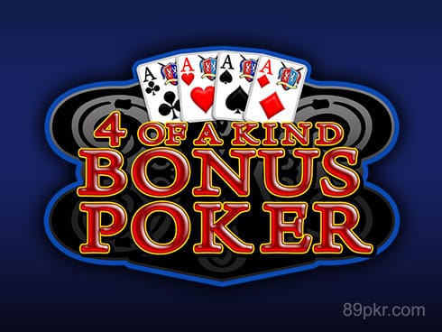 4 of a Kind Bonus Poker