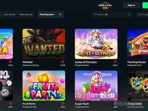 89pkr App Screenshot - Slot Games